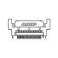 WIRE-BOARD CONN RECEPTACLE 80WAY, 0.05IN