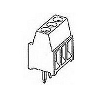 TERMINAL BLOCK, PCB, 3POS, 30-16AWG