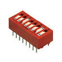 COVER FOR 5POS DIP SWITCH CLEAR