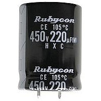 CAPACITOR ALUM ELECT 470UF, 250V, SNAP-IN