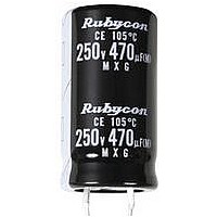 CAPACITOR ALUM ELECT 470UF, 450V, SNAP-IN