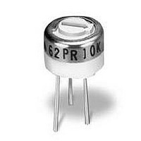 Trimmer Resistors - Single Turn 25K ohm 10% 1/4 rnd single turn
