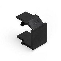 RF Connectors BLANK FILLER BLACK