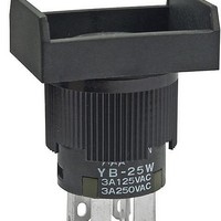 Pushbutton Switches DPDT ON(ON) RECT PNL SEAL BODY ONLY 3A