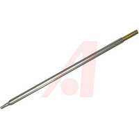 Tip, Solder; 0.39 in. L x 0.10 in. W; Chisel