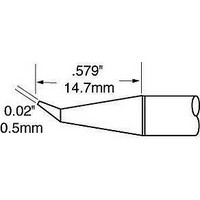Soldering Tools Cartridge Conical Bent 0.5mm (0.02in)