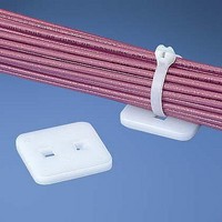 Low Profile Tie Mounts - User Supplied Adhesive