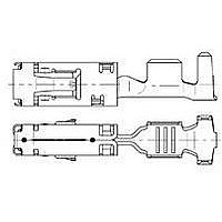 CONN RCPT 17-20AWG TIN CRIMP