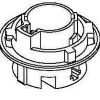 BULB SOCKET SGL HSG- 2CKT