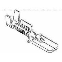 MALE TERM 6.3/0.8 BRS TIN 1-2.5