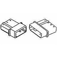 CONN RECEPT/CAP 4 POS MATE-N-LOK