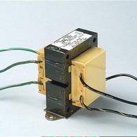Power Transformer (Single Secondary) Input Voltage (AC) 117/107, Output Voltage (AC) 2.5, Output Amps 10, Center Tapped
