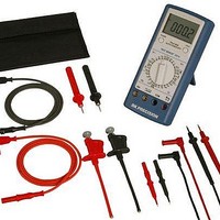 MULTIMETER KIT, DIGITAL, HANDHELD, 4-1/2