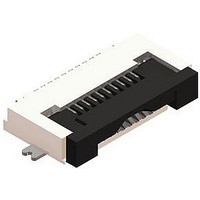 FFC/FPC CONNECTOR, RECEPTACLE, 40POS, 1ROW