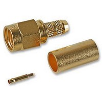 RF/COAXIAL, SMA PLUG,STR, 50OHM SOLDER