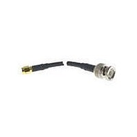 RF Cable Assemblies BNC ST Plug to SMA ST Plug RG142 6 In.
