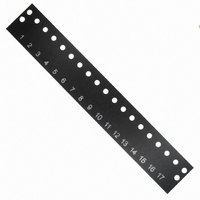 BARRIER BLOCK MARKER STRIP 17POS