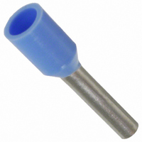 CONN FERRULE W TYPE 24AWG BLUE