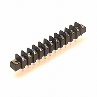 TERMINAL BLOCK, BARRIER, 11POS, 22-12AWG