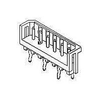 Header Connector,PCB Mount,RECEPT,3 Contacts,PIN,0.098 Pitch,PC TAIL W/RETNN Terminal