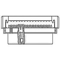 WIRE-BOARD CONN, RECEPTACLE, 50POS, 2MM