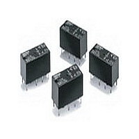 Electromechanical Relay DPDT 1A 5VDC 166.7Ohm Through Hole