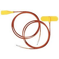 Self-Adhesive Thermocouples, Type K, Curved Surface Sensor, (120") Lead Wire, Stripped Ends