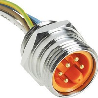 Circular Metric Connectors PNL FEEDTHR U 7/8 4POL AND PE/ML