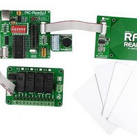 Development Boards & Kits - Wireless LET'S MAKE PROJECT RFID LOCK W/4 RELAYS