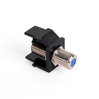 RF Adapters - In Series F CONNECTOR BLACK