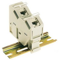 Telecom & Ethernet Connectors CAT6 2XRJ45 OUTLET