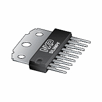 The TDA7056B is a mono Bridge-Tied Load (BTL) outputamplifier with DC volume control