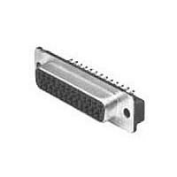 D SUB CONNECTOR, STANDARD, 37POS, RCPT