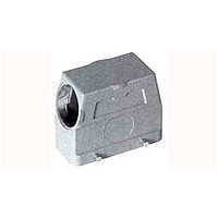 Connector Accessories Hood Die Cast Aluminum Silver Gray Loose Piece