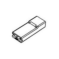 HOUSING, FASTON, 6.35MM, 1WAY