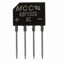 2A, 200V Bridge Rectifier, GBP / BULK (TUBE)