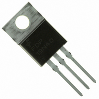 MOSFET N-CH 400V 19A TO-220