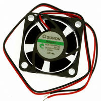 FAN 12VDC 40X20MM 0.6W 7.7CFM