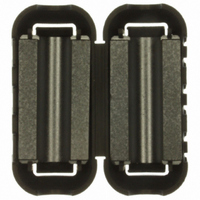 FERRITE CYLINDER CLAMP-ON BLACK