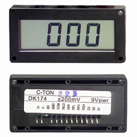 DPM LCD 9V PWR 200MV FLAT PACK