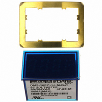 DPM LED 85-264VAC 3DIGIT BLUE
