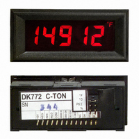 LCD DPM +5V 2V 4.5 DIGIT -RED