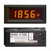 LCD DPM +5V 20V 3.5 DIGIT -AMBER
