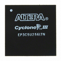 IC CYCLONE III FPGA 5K 256 UBGA