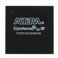 IC CYCLONE III FPGA 10K 256 UBGA