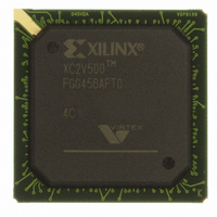 FPGA Virtex-II™ Family 500K Gates 6912 Cells 650MHz 0.15um/0.12um (CMOS) Technology 1.5V 456-Pin FBGA