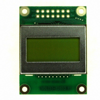 LCD MOD 8X2 CHAR STN GRN/YLW
