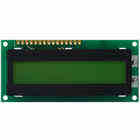 LCD MODULE 16X1 W/LED BACKLIGHT