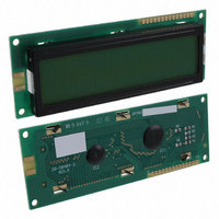 LCD MOD 16X2 CHARAC TRANS W/LED