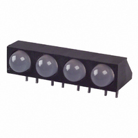 LED 5MM 4-WIDE RED/GREEN PC MNT
